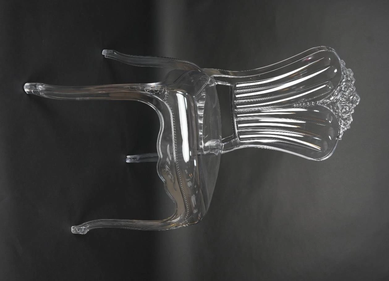 Acrylic Chair Big Center Design Back